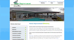 Desktop Screenshot of homeimprovementdir.org
